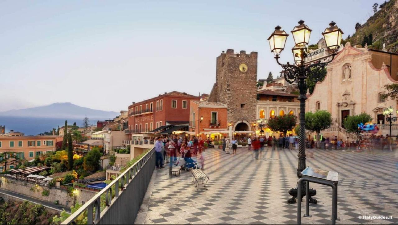 Greek Theater - Sea View Apartment Taormina Ngoại thất bức ảnh