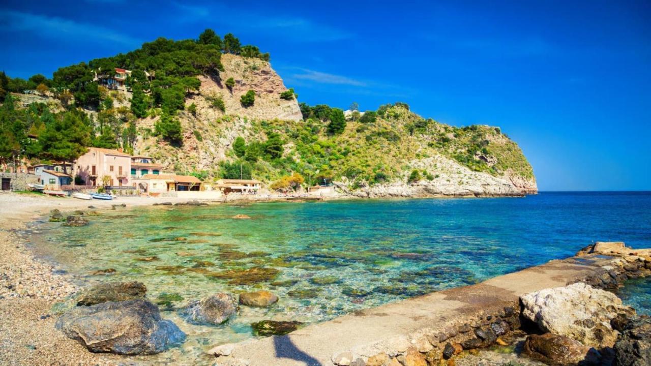 Greek Theater - Sea View Apartment Taormina Ngoại thất bức ảnh