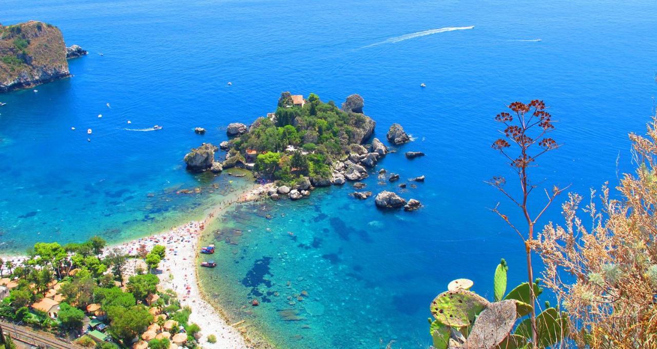 Greek Theater - Sea View Apartment Taormina Ngoại thất bức ảnh
