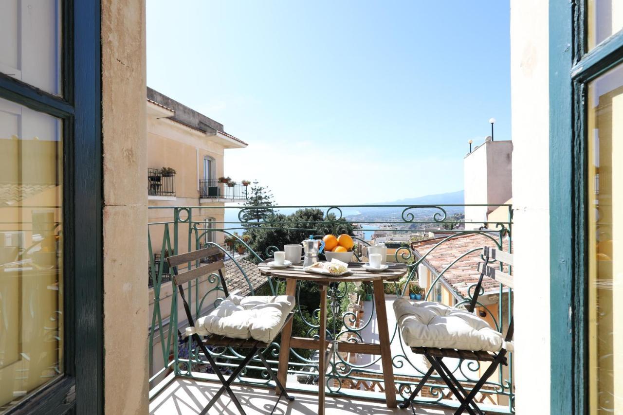 Greek Theater - Sea View Apartment Taormina Ngoại thất bức ảnh