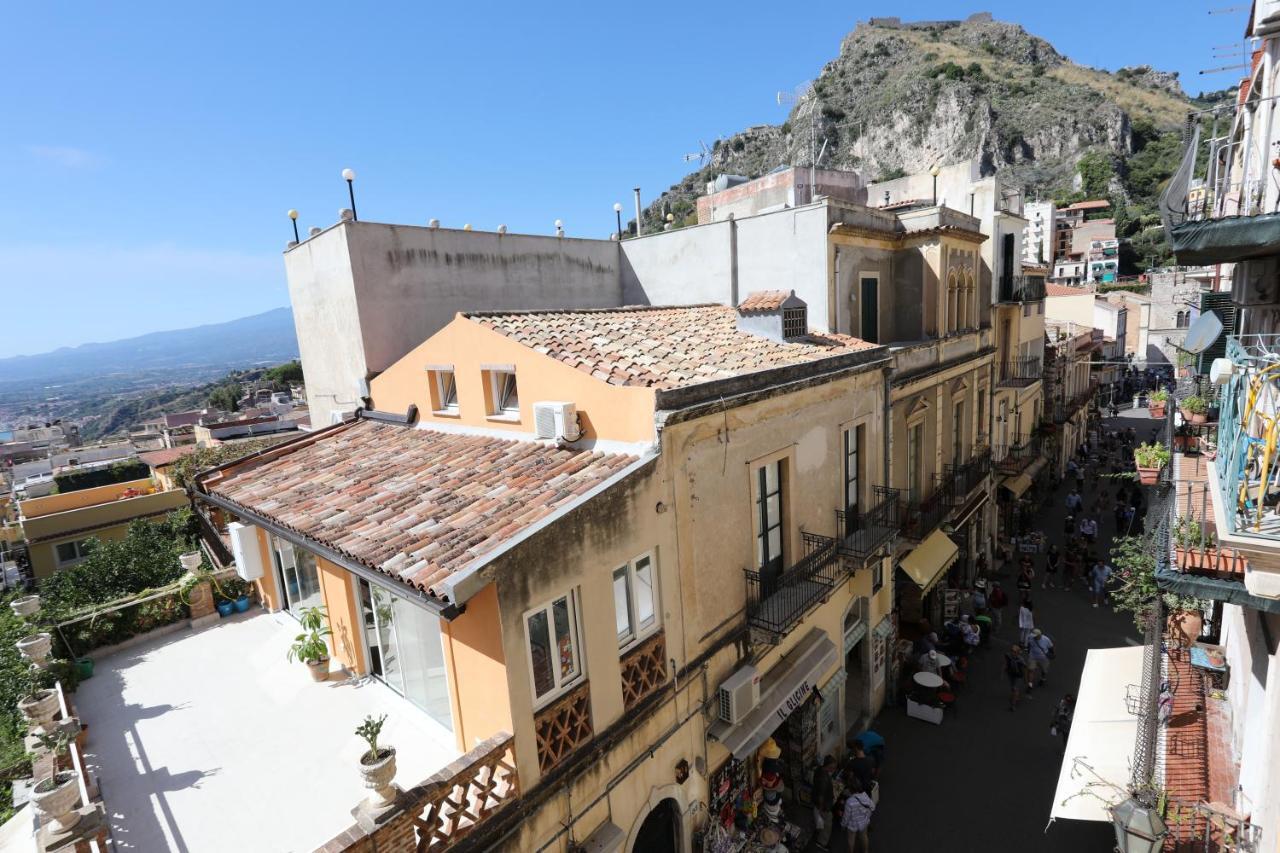 Greek Theater - Sea View Apartment Taormina Ngoại thất bức ảnh